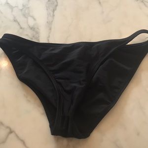 Black bikini bottoms